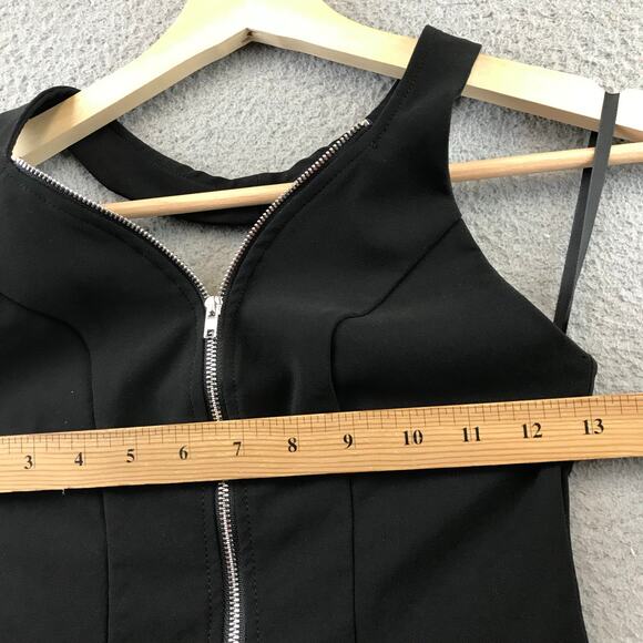 Superdown Greta Zip Up Dress - Black, Size Small - NWT - Picture 8 of 12